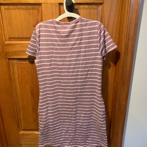 32 Degrees Cool V-neck Striped Dress Small - Picture 3 of 5